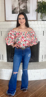 Floral Off Shoulder Top