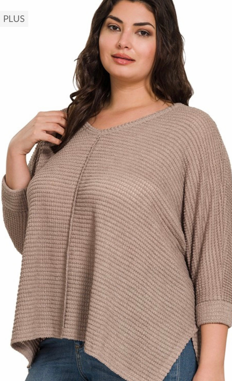 Mocha Sweater (Plus Size)