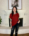 Cabernet Short Sleeve Sweater