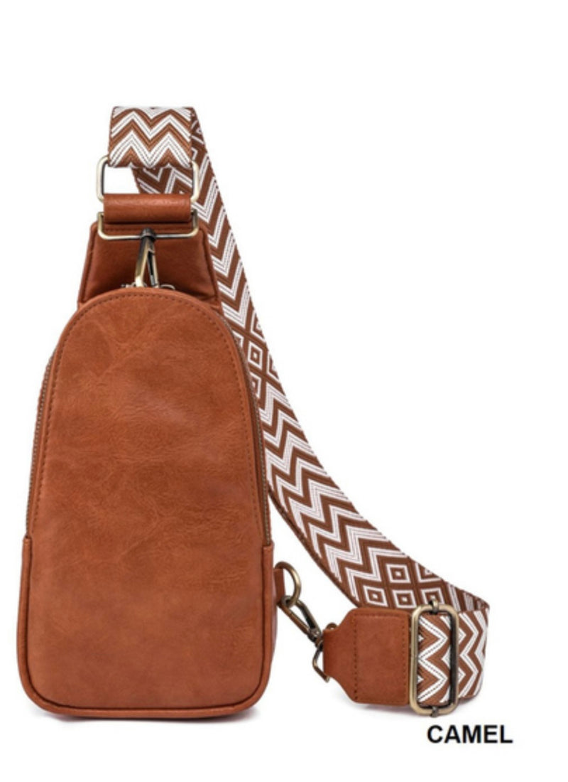 Crossbody Body Bag (Camel)