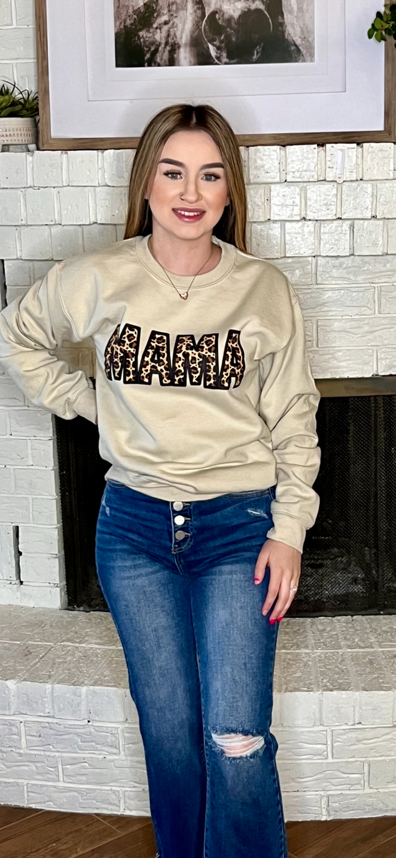 MAMA Sweatshirt (sand)