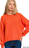 Made For Me Sweater (burnt orange)