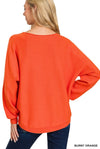 Made For Me Sweater (burnt orange)