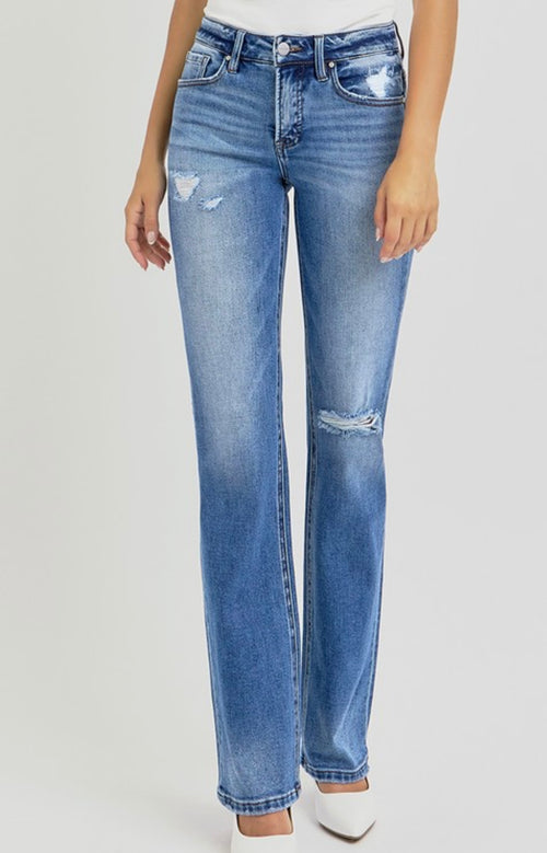 Risen High Rise Jeans