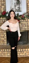 Rose Off Shoulder Top